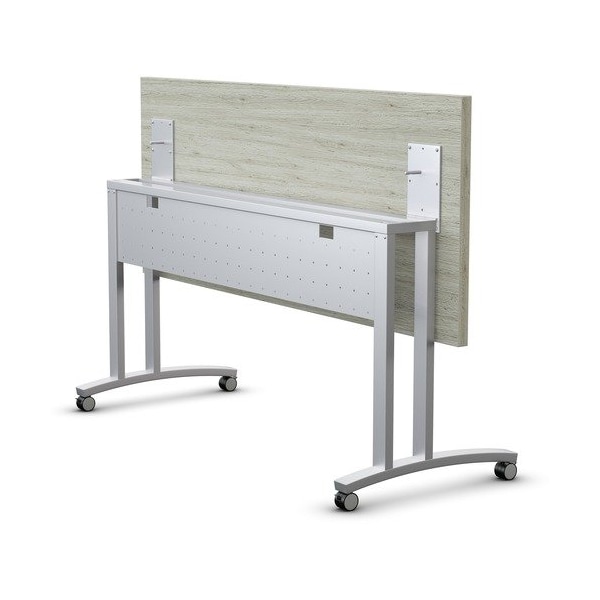 Special-T Beam, w/Modesty Panel, f/72inFlip&Nest Tables, Metallic Silver SCTRSFTB72MP - main